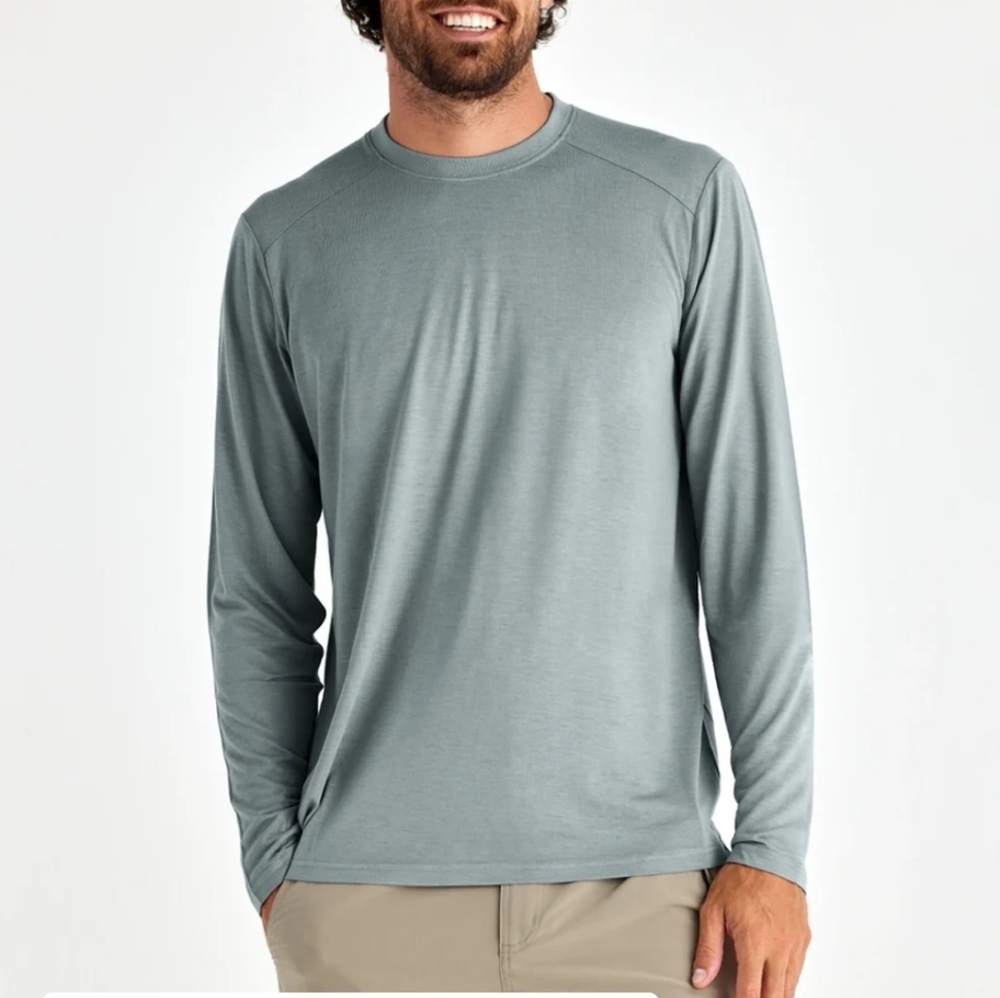 Freefly Men's Bamboo Lightweight Long Sleeve Sz XL